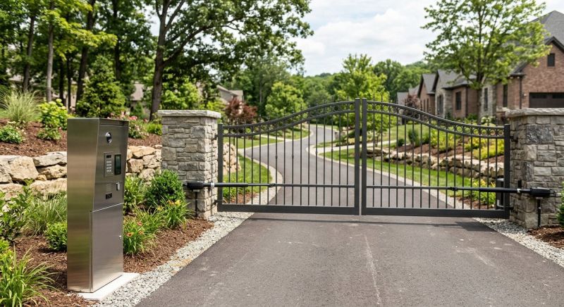 Entrance Gate Installation in Franklin, TN