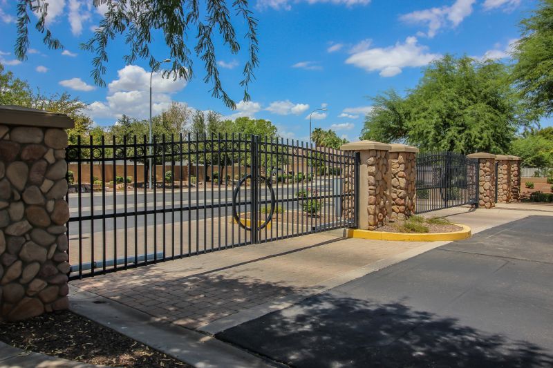 Entrance Gate Installation in Boca Raton, FL